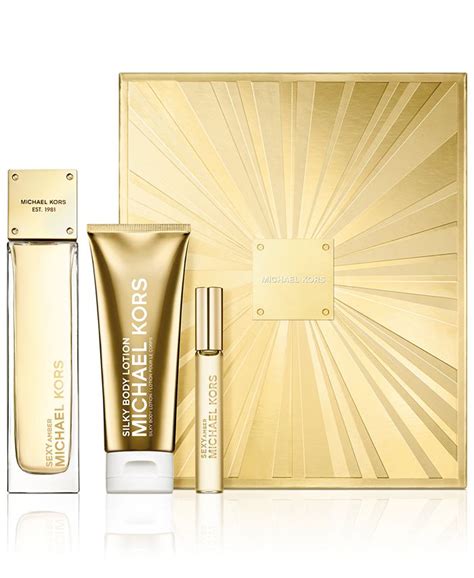 sexy amber michael kors gift set|Michael Kors 4.